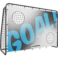 HUDORA 76947 - Fußballtor Trainer mit Torwand mit Motiv: Goal, 213x152x76cm von Hudora