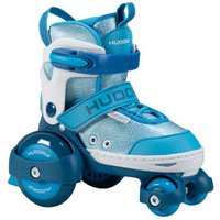 HUDORA Rollschuhe »My First Quad«, Gr. 26–29, cyan von Hudora