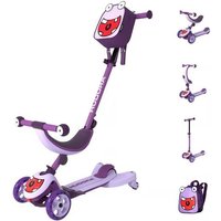 Hudora 11059 - 4-in-1 Scooter Rollf, lavendel Hudora 11059 - 4-in-1 Scooter Rollf, lavendel von Hudora