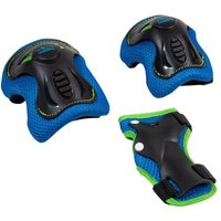 Hudora Protektorenset Kids Biomechanisch blau/schwarz Größe S Hudora Protektorenset Kids Biomechanisch blau/schwarz Größe S von Hudora