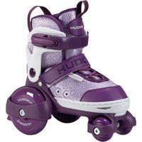 Hudora Rollschuhe »My First Quad« - lila von Hudora