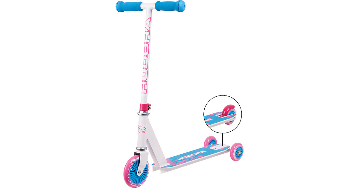 Kinderroller Evolution Girl weiß von Hudora