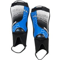 Schienbeinschützer mit Knöchelschutz Größe S blau von Hudora