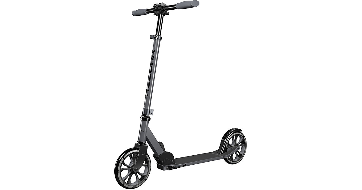 Scooter Up 200, grey/black grau/schwarz von Hudora