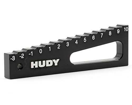 HUDY Chassis Droop Gauge -3 To 10 mm For 1/8 Cars 20 mm von Hudy