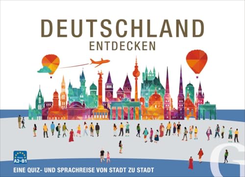 Hueber Verlag GmbH Deutschland entdecken. Sprachspiel: Eine Quiz- und Sprachreise von Stadt zu Stadt von Hueber