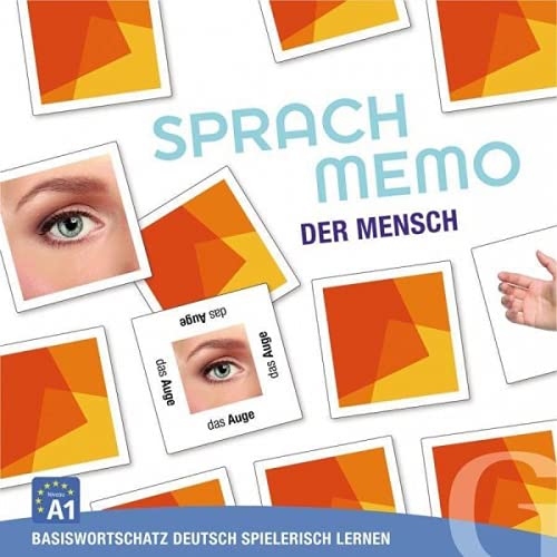 Hueber Verlag GmbH SPRACHMEMO Der Mensch: Basiswortschatz Deutsch spielerisch Lernen. Sprachspiel von Hueber Verlag GmbH