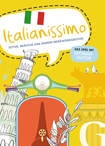 Hueber Verlag GmbH Typisch Italianissimo: Sitten, Bräuche und andere Merkwürdigkeiten/Sprach- und Reisespiel von Hueber Verlag GmbH