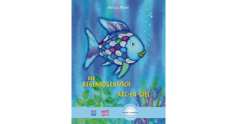 Buch - Der Regenbogenfisch, Deutsch-Französich Ausgabe von Hueber Verlag