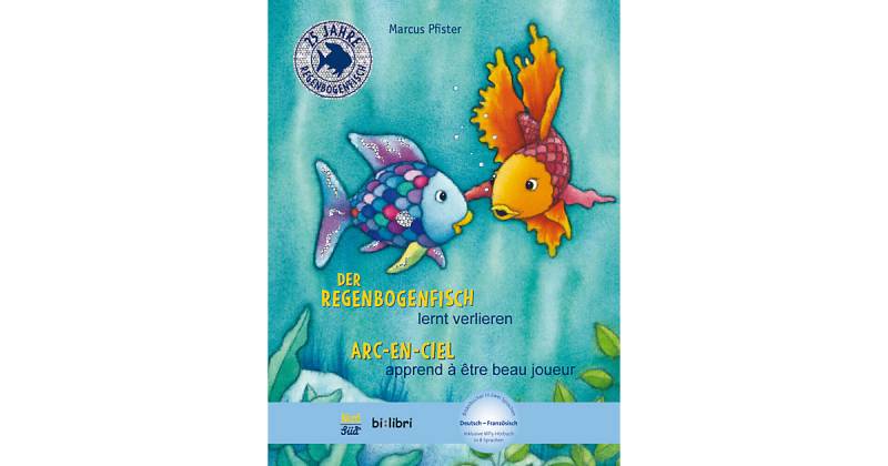 Buch - Der Regenbogenfisch lernt verlieren, Deutsch-Französich Ausgabe von Hueber Verlag