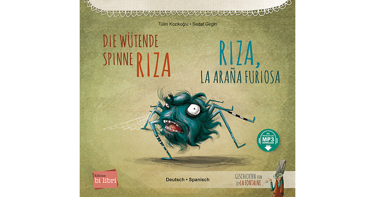 Buch - Die wütende Spinne Riza Buch - Die wütende Spinne Riza von Hueber Verlag