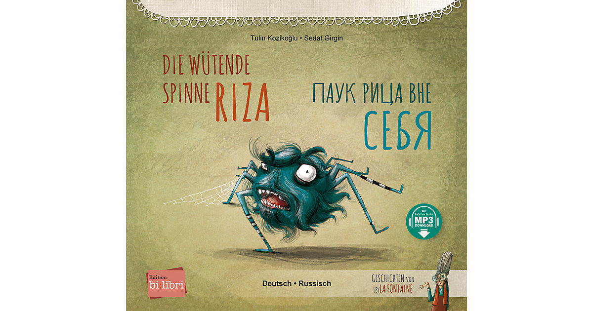 Buch - Die wütende Spinne Riza von Hueber Verlag