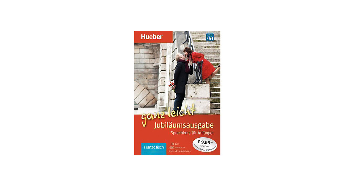 Buch - Französisch ganz leicht, Jubiläumsausgabe m. 2 Audio-CDs Buch - Französisch ganz leicht, Jubiläumsausgabe m. 2 Audio-CDs von Hueber Verlag