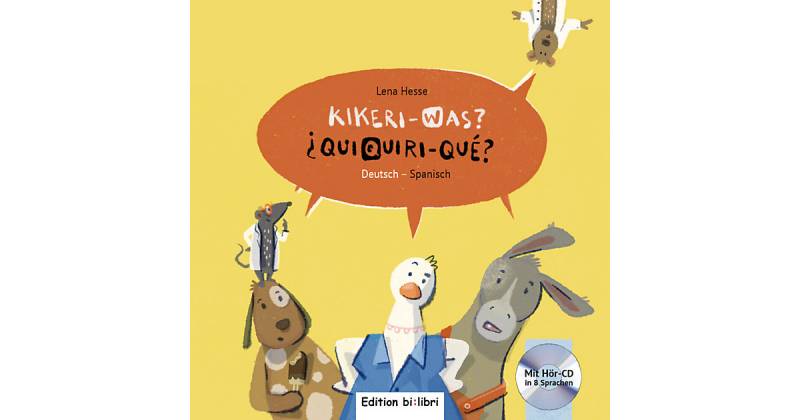 Buch - Kikeri: was? / Quiquiri: Qué?, Deutsch-Spanisch von Hueber Verlag