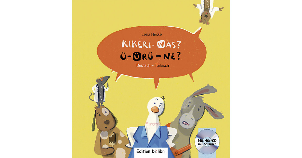 Buch - Kikeri: was? / Ü-Ürü: Ne?, Deutsch-Türkisch Buch - Kikeri: was? / Ü-Ürü: Ne?, Deutsch-Türkisch von Hueber Verlag