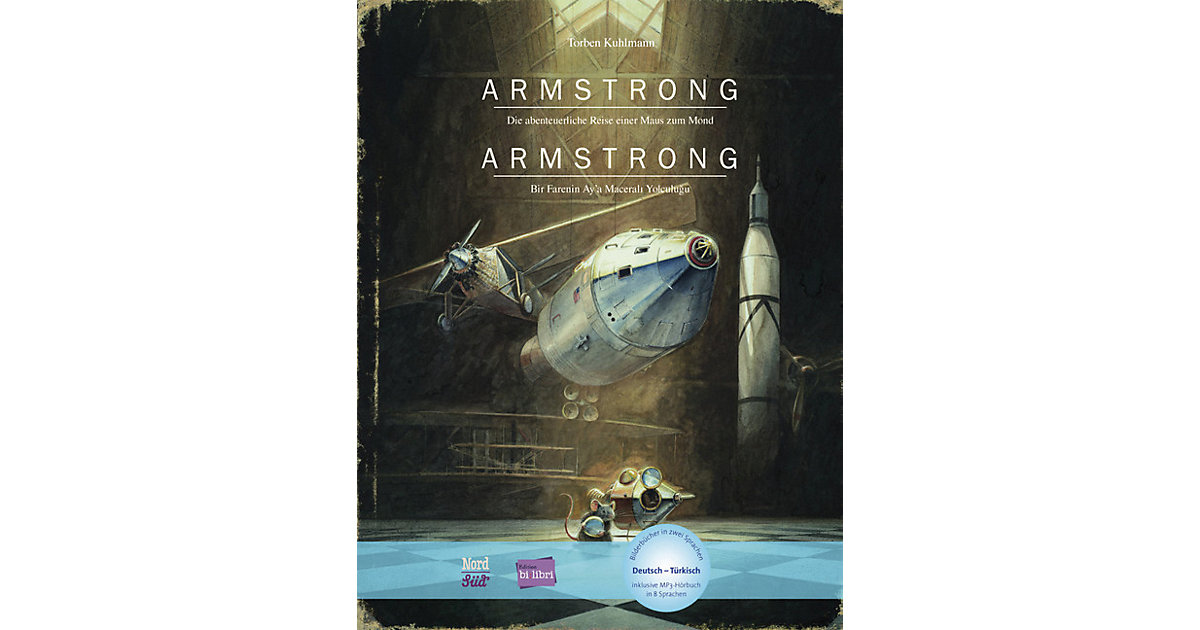 Buch - Mäuseabenteuer: Armstrong (Deutsch-Türkisch) von Hueber Verlag