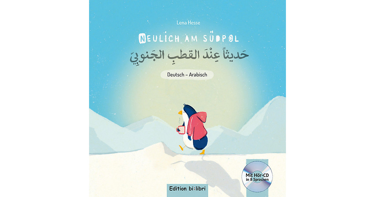 Buch - Neulich am Südpol, Deutsch-Arabisch, mit Audio-CD von Hueber Verlag