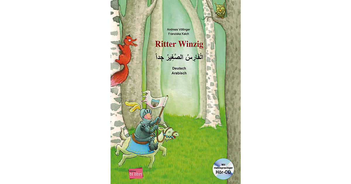 Buch - Ritter Winzig, Deutsch-Arabisch, m. Audio-CD von Hueber Verlag