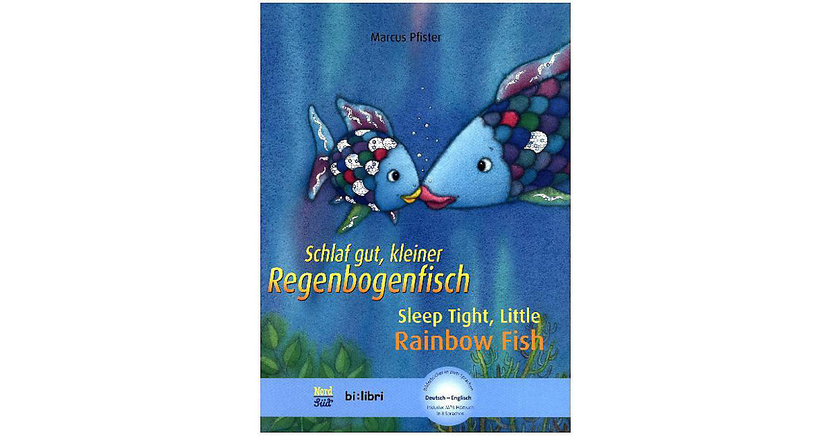 Buch - Schlaf gut, kleiner Regenbogenfisch, Deutsch-Englisch. Sleep Tight, Little Rainbow Fish Buch - Schlaf gut, kleiner Regenbogenfisch, Deutsch-Englisch. Sleep Tight, Little Rainbow Fish von Hueber Verlag