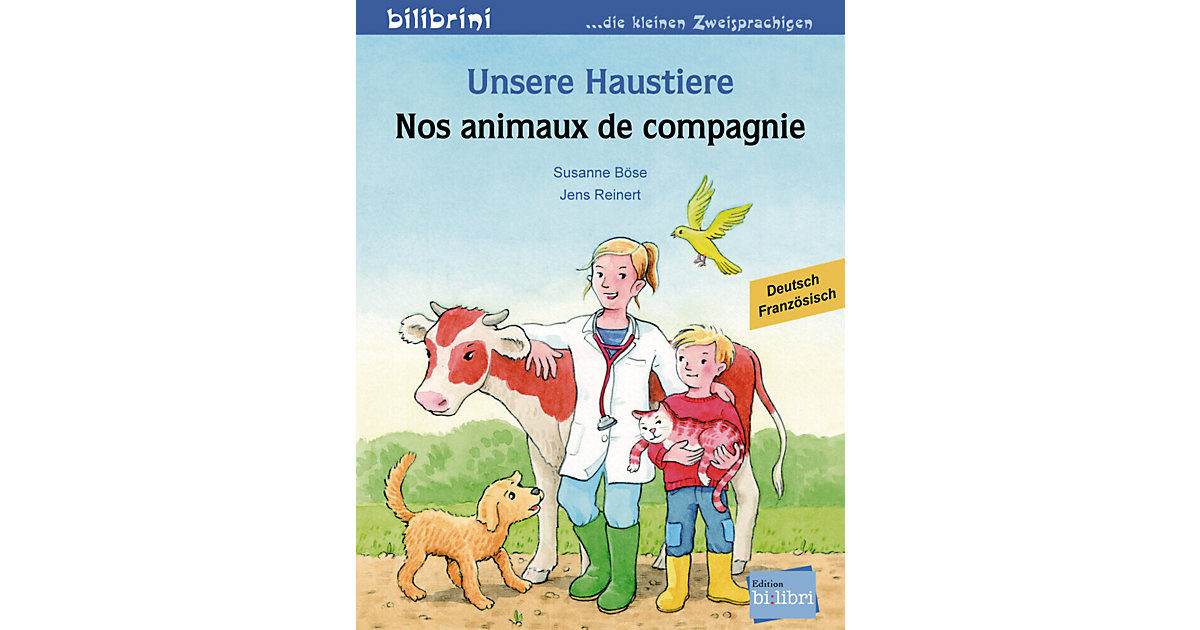 Buch - Unsere Haustiere, Deutsch-Französisch von Hueber Verlag