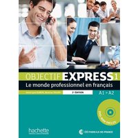 Objectif Express 1 - Nouvelle édition. Livre de l'élève + DVD-ROM + Karte mit Code von Hueber