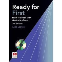 Ready for First 3rd edition / Teacher's Book with ebook, DVD-ROM + 2 Class Audio-CDs von Hueber