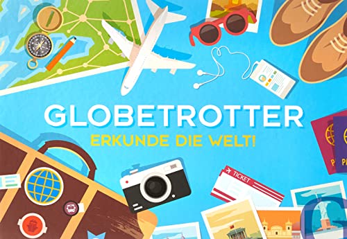 Globetrotter. Reisespiel: Erkunde die Welt von Hueber