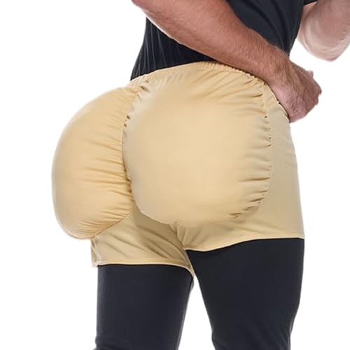 Huehkir Fake Butt Belly | Großer Frauen Po Ältere Dame - Schwangeren Bauch und Po Kostüm für Verkleidung Männer Weihnachten Halloween Bühne Cosplay Huehkir Fake Butt Belly | Großer Frauen Po Ältere Dame - Schwangeren Bauch und Po Kostüm für Verkleidung Männer Weihnachten Halloween Bühne Cosplay von Huehkir