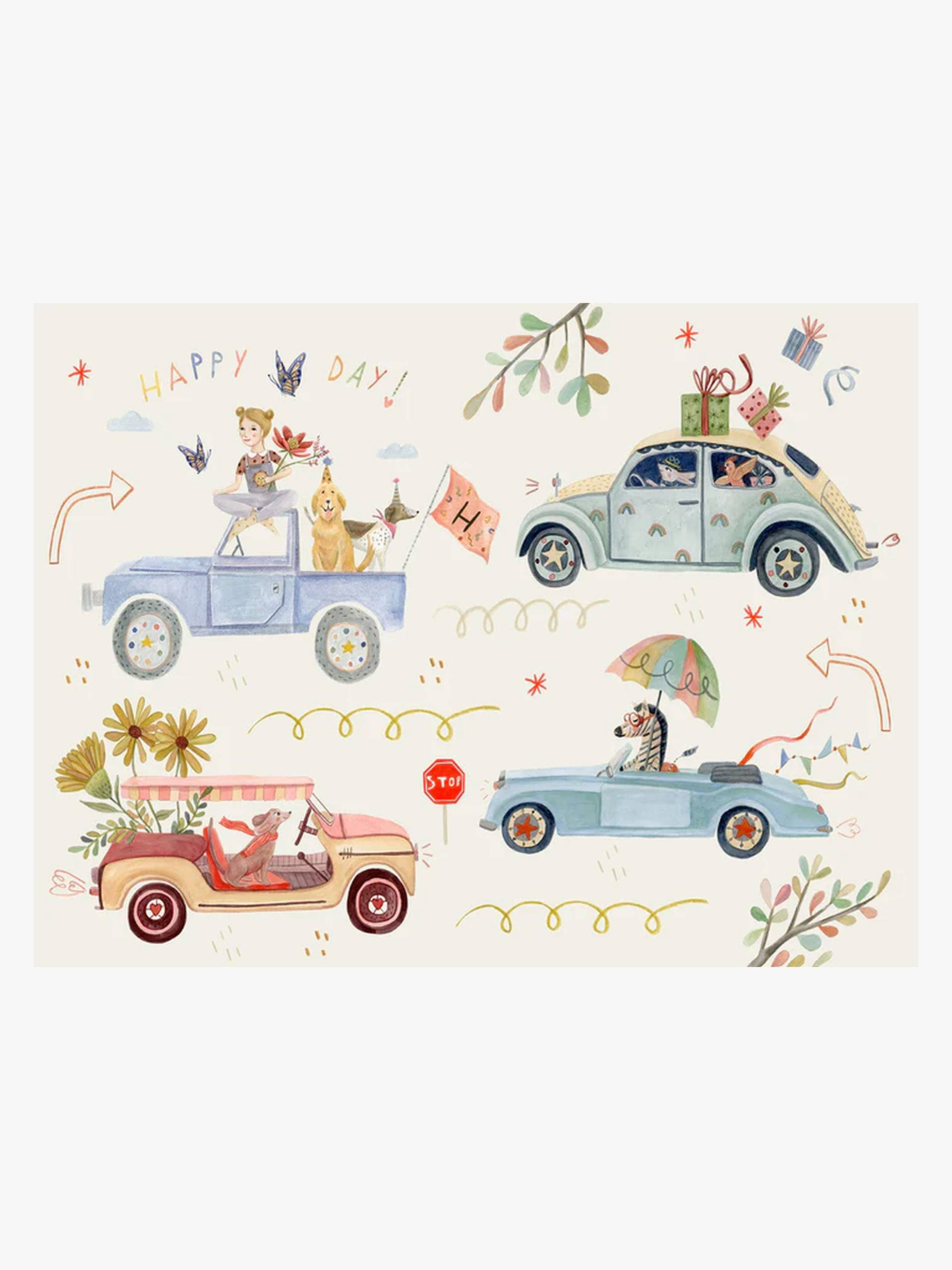 Hueppi Teppich Autos 120x160cm Hueppi Teppich Autos 120x160cm von Hueppi