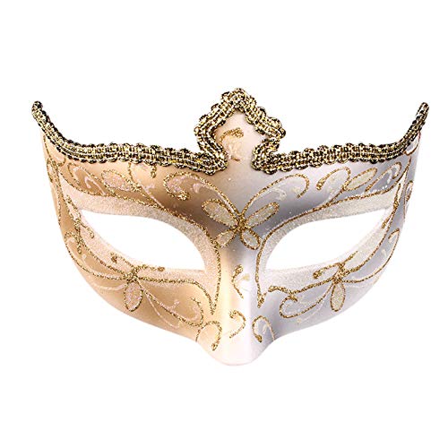 Huesdet Karneval Maske Gothic Maske Damen Maske Augenmaske Maskerade Maske für Karneval Party Kostüm Vintage Design Verkleidung Viktorianisch von Huesdet