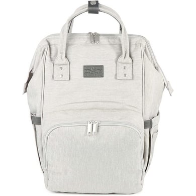 ProGression Wickelrucksack inkl. Wickelunterlage Grau von Hütte & Co.