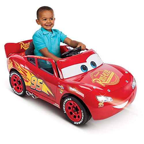 Huffy 17348WP Disney Lightning McQueen Kids Electric Ride On Car, Red von Huffy