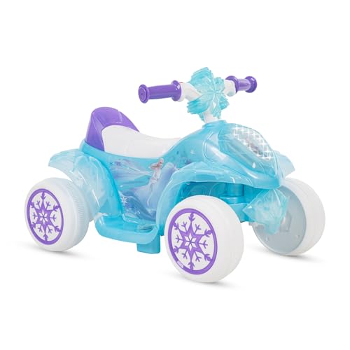 Huffy Disney Frozen Die Eiskönigin 6V Batterie Ride-On Bubble Quad, 1,5-3 Jahre von Huffy