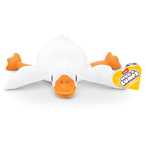 Hug-A-Lumps, Kuscheliges weiches beruhigendes Plüschspielzeug, Gewichtsplüschspielzeug 1,5 kg (35 cm), Mav(Goose) von ZURU, Muttertagsgeschenk von Hug-A-Lumps
