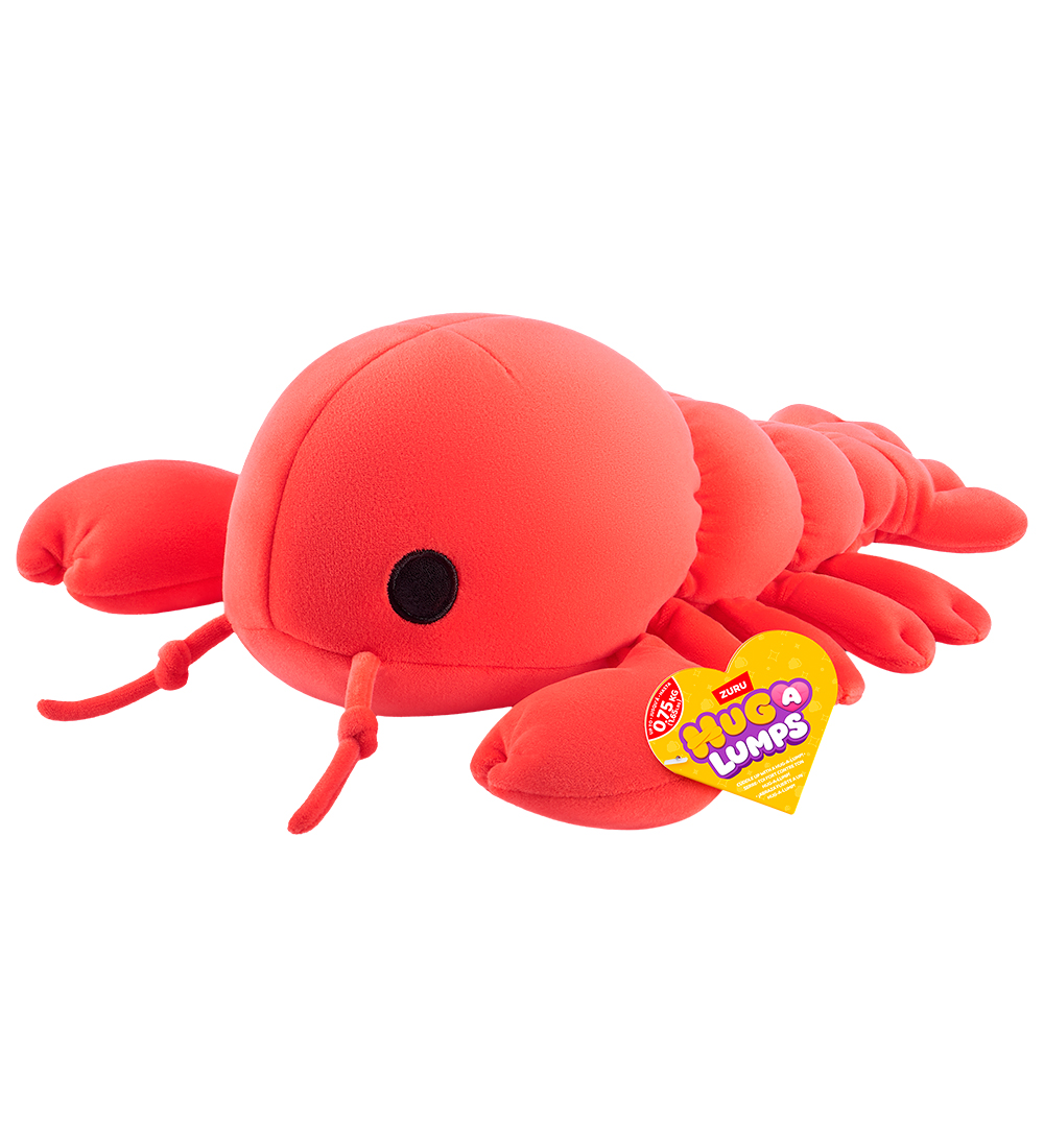 Hug A Lumps Kuscheltier m. Gewicht - Small - Hummer - Lenny - Hug A Lumps - One Size - Kuscheltiere von Hug A Lumps