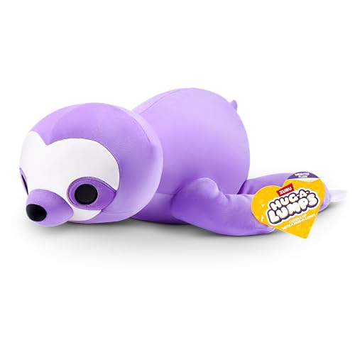 Hug-A-Lumps, Kuscheliges weiches beruhigendes Plüschspielzeug, Gewichtsplüschspielzeug 1,5 kg (35 cm), Sloth (Sydney) von ZURU, Muttertagsgeschenk von Hug-A-Lumps