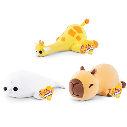 Hug-A-Lumps von ZURU, kuscheliges, weiches Plüschspielzeug mit Gewicht (3PK) von Hug-A-Lumps