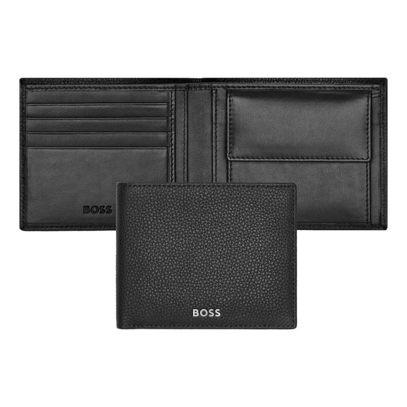 BOSS Brieftasche Classic Grained 4cc Schwarz von Hugo Boss