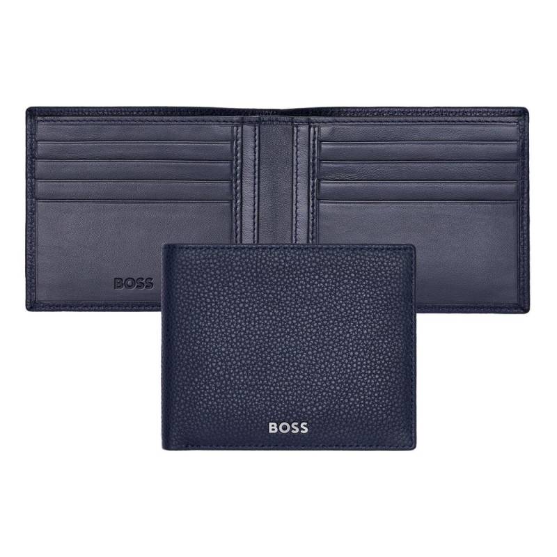 BOSS Brieftasche Classic Grained 8cc Navy von Hugo Boss