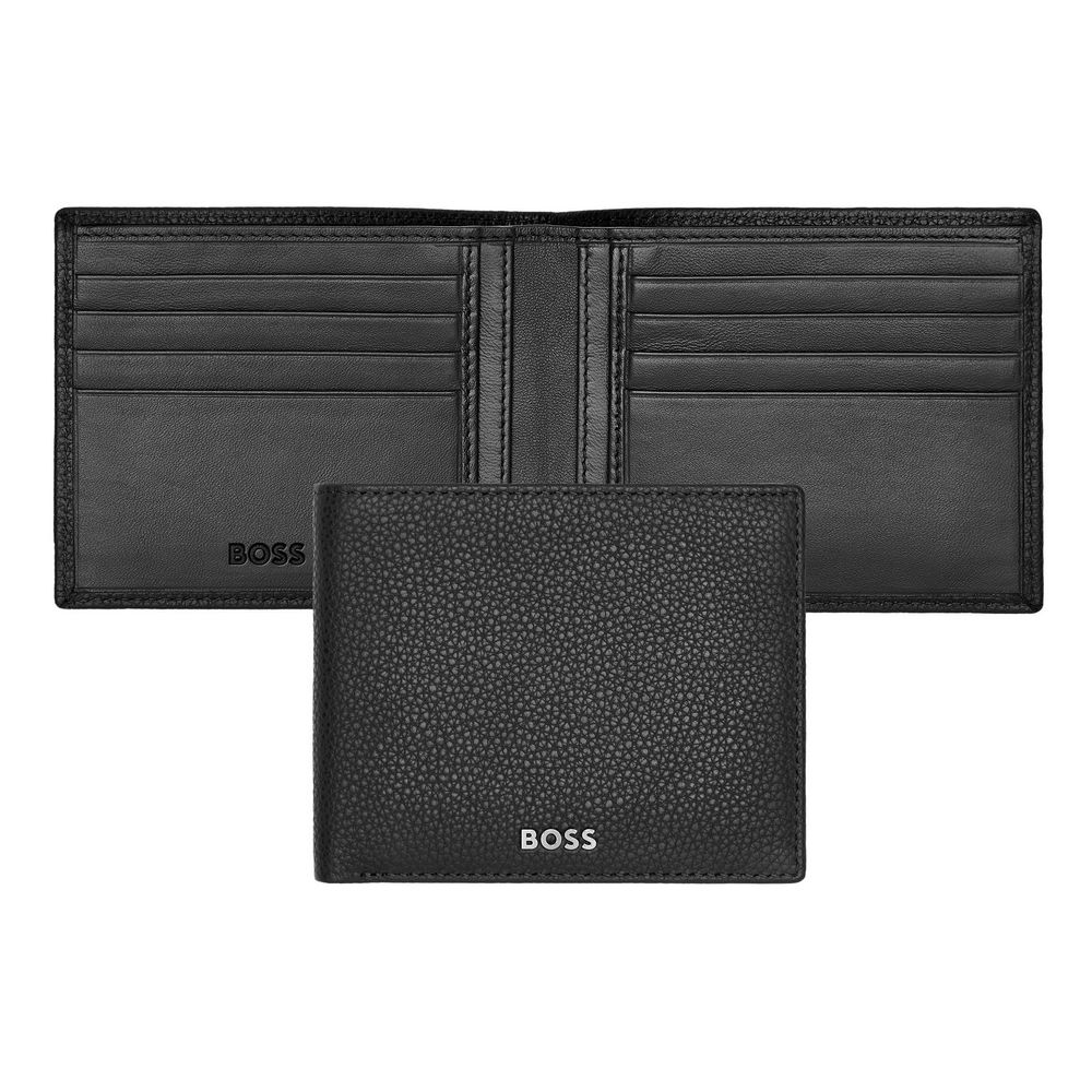 BOSS Brieftasche Classic Grained 8cc Schwarz von Hugo Boss