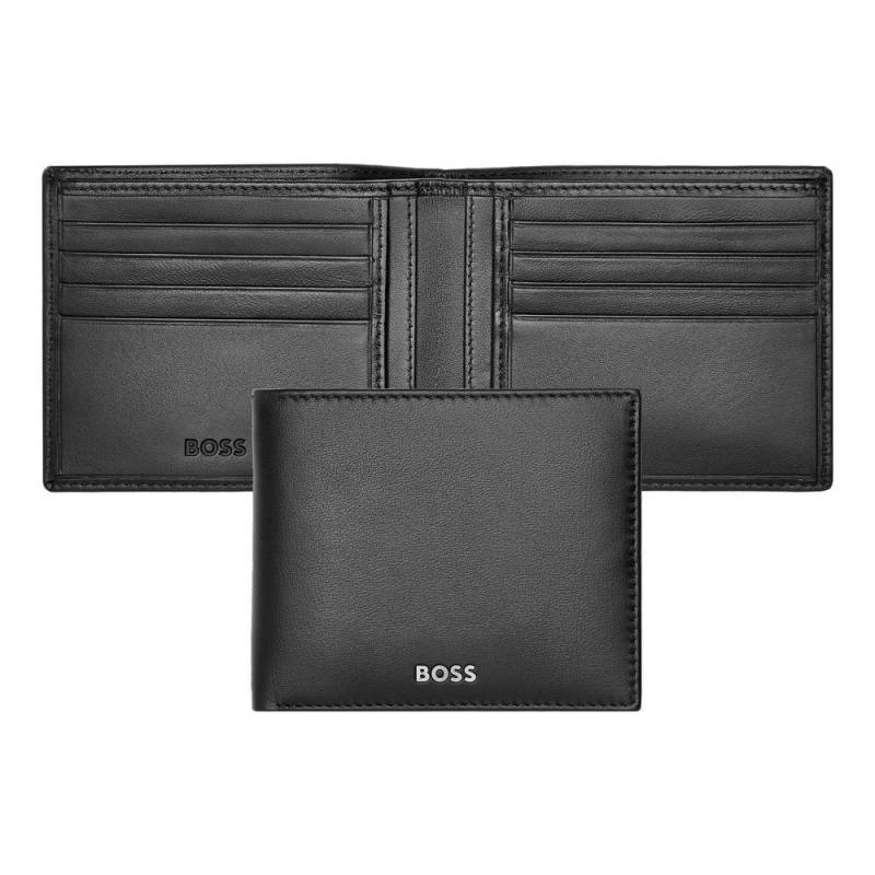 BOSS Brieftasche Classic Smooth 8cc Schwarz von Hugo Boss