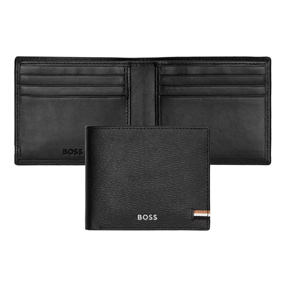 BOSS Brieftasche Iconic 6cc Schwarz von Hugo Boss