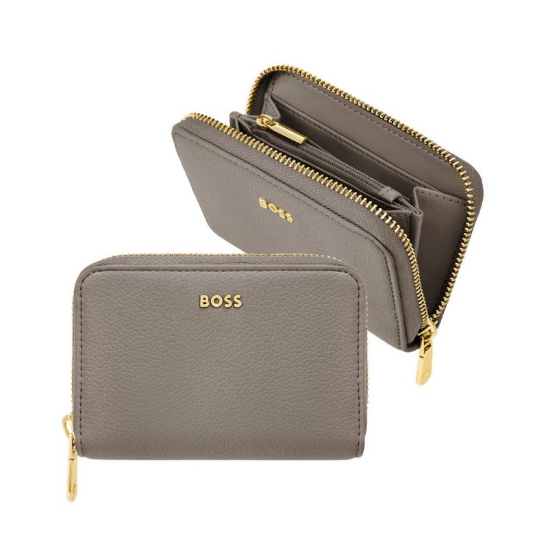 BOSS Brieftasche Signature Lady 4cc Taupe von Hugo Boss