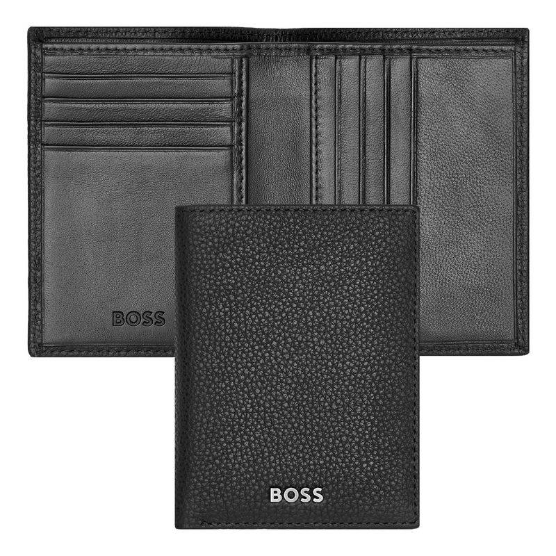 BOSS Kartenetui Classic Grained 8cc Schwarz von Hugo Boss