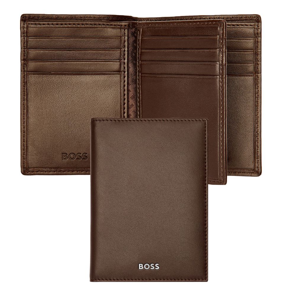 BOSS Kartenetui Classic Smooth Trifold 16cc Braun BOSS Kartenetui Classic Smooth Trifold 16cc Braun von Hugo Boss
