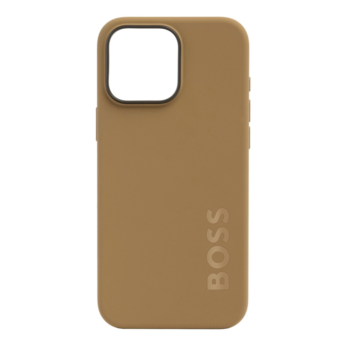 BOSS Smartphone Hülle Edge für iPhone 16 Pro Max Camel von Hugo Boss