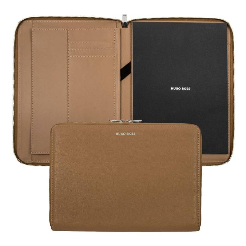 Hugo Boss Konferenzmappe Pure Iconic A4 Camel von Hugo Boss