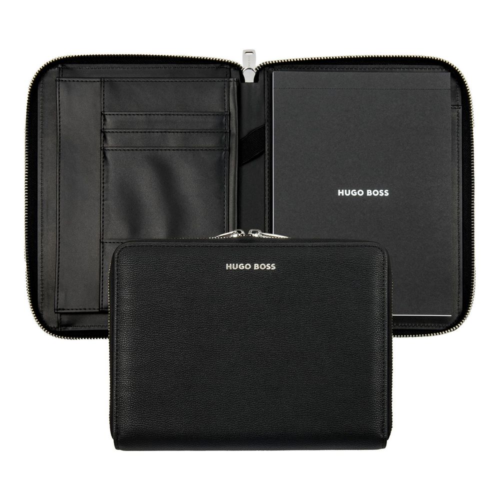Hugo Boss Konferenzmappe Pure Iconic A5 Schwarz von Hugo Boss