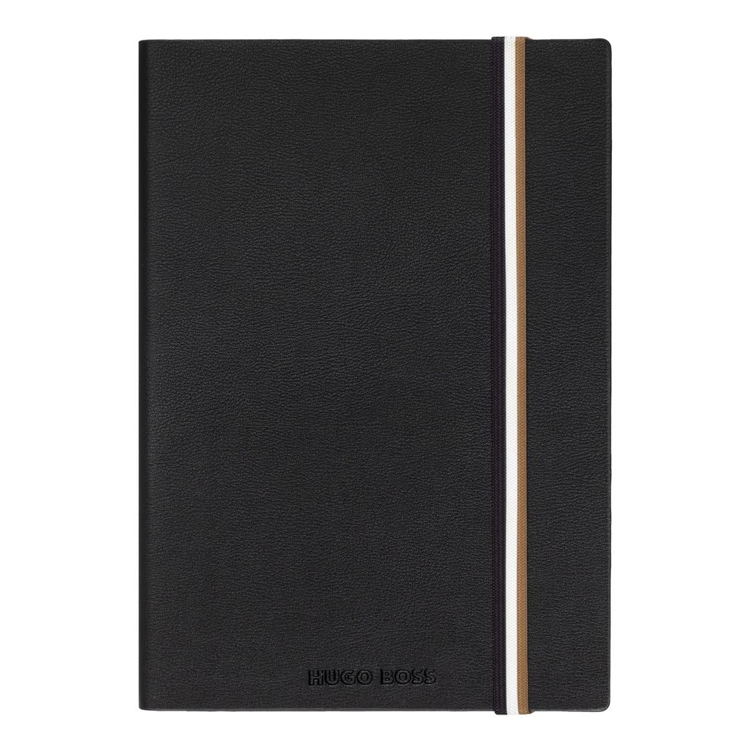 Hugo Boss Notizblock A5 Iconic Black Plain Hugo Boss Notizblock A5 Iconic Black Plain von Hugo Boss