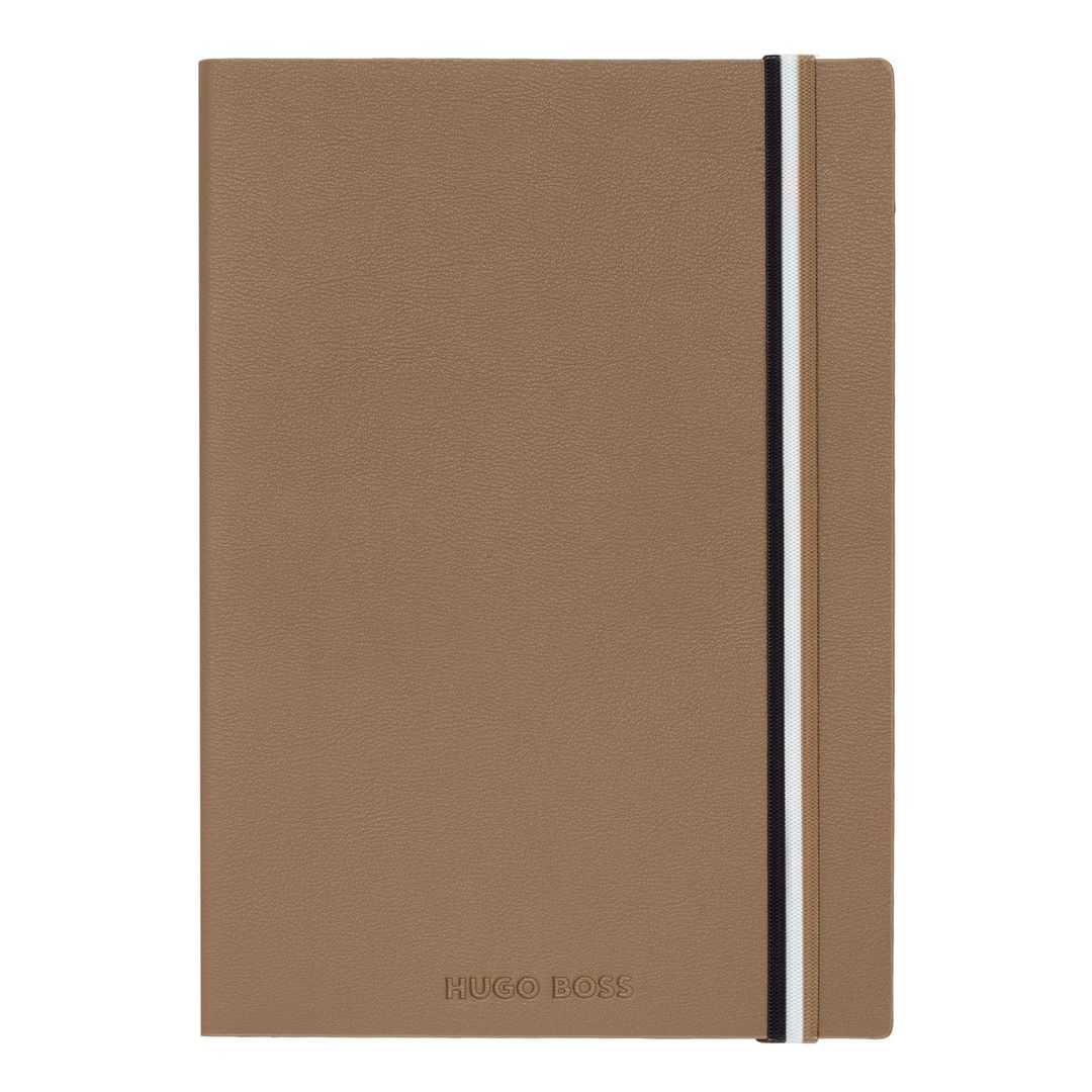 Hugo Boss Notizblock A5 Iconic Camel Plain Hugo Boss Notizblock A5 Iconic Camel Plain von Hugo Boss